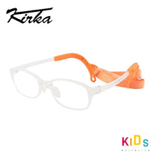 Load image into Gallery viewer, Kirka Children Optical Glasses Frame with Strap Kids Eyewear Frames Flexible Spectacle Girls Boys Eyeglasses Antiblue Glasses