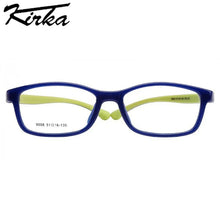 Load image into Gallery viewer, Kirka Gray Eyeglasses Frames Children Glasses TR90 Flexible Myopia Optical Frame Kid Boys and Girls Sports Eyewear Kids Glasses