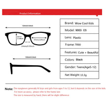Load image into Gallery viewer, Kirka Kid Glasses Frame TR90 Flexible Spectacles Frame Optical Children Black Glasses Boys Girls Eyewear Sport Eyeglasses Myopia