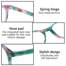 Load image into Gallery viewer, Kirka Kids Glasses Acetate Frames Vintage Myopia Prescription Eyeglasses Childeren full Spectacles Eyewear Frame Child Glasses