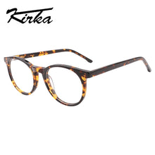Load image into Gallery viewer, Kirka Kids Glasses Acetate Frames Vintage Myopia Prescription Eyeglasses Childeren full Spectacles Eyewear Frame Child Glasses
