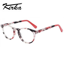 Load image into Gallery viewer, Kirka Kids Glasses Frame Anti-blue Oval Shape Tortoiseshell Pattern Computer Prescription Glasses for Children Eyewear Frames