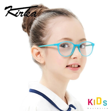 Kirka Kids Glasses TR90 Flexible Children Eyeglasses Protective Kids Glasses Frame Optical Glasses For Kids Spectacle Frame