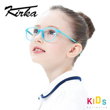 Load image into Gallery viewer, Kirka Kids Glasses TR90 Flexible Children Eyeglasses Protective Kids Glasses Frame Optical Glasses For Kids Spectacle Frame