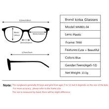 Load image into Gallery viewer, Kirka Kids Glasses TR90 Flexible Children Eyeglasses Protective Kids Glasses Frame Optical Glasses For Kids Spectacle Frame