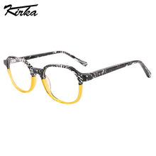 Load image into Gallery viewer, Kirka Optical Children Glasses Frame Kids Glasses Acetate Unisex Tortoise Pattern Separate Color Frames Child Eyeglasses