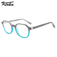 Load image into Gallery viewer, Kirka Optical Children Glasses Frame Kids Glasses Acetate Unisex Tortoise Pattern Separate Color Frames Child Eyeglasses