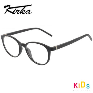 Kirka Optical Children Glasses Frame Kids Glasses Round Flexible Girls Kid Frames Spectacle Hit Color Child  Eyeglasses 12colors