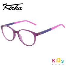Load image into Gallery viewer, Kirka Optical Children Glasses Frame Kids Glasses Round Flexible Girls Kid Frames Spectacle Hit Color Child  Eyeglasses 12colors