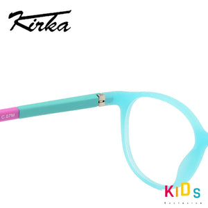 Kirka Optical Children Glasses Frame Kids Glasses Round Flexible Girls Kid Frames Spectacle Hit Color Child  Eyeglasses 12colors