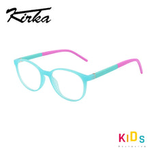 Load image into Gallery viewer, Kirka Optical Children Glasses Frame Kids Glasses Round Flexible Girls Kid Frames Spectacle Hit Color Child  Eyeglasses 12colors
