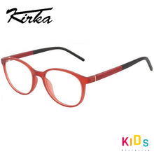 Load image into Gallery viewer, Kirka Optical Children Glasses Frame Kids Glasses Round Flexible Girls Kid Frames Spectacle Hit Color Child  Eyeglasses 12colors