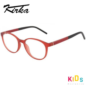 Kirka Optical Children Glasses Frame Kids Glasses Round Flexible Girls Kid Frames Spectacle Hit Color Child  Eyeglasses 12colors