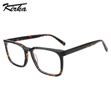 Load image into Gallery viewer, Kirka Unisex Eyewear Acetate Rectangle Crystal Colors Frame Optical Prescription Glasses Thin Temple 4 Colors WD1387