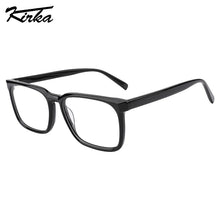 Load image into Gallery viewer, Kirka Unisex Eyewear Acetate Rectangle Crystal Colors Frame Optical Prescription Glasses Thin Temple 4 Colors WD1387