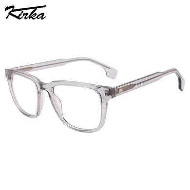 Kirka Unisex Eyewear Acetate Rectangle Shape Frame Optical Glasses Classical Color Design Wide Temple Eyeglasses WD1416