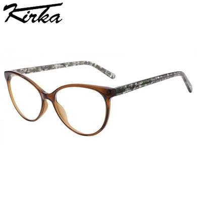 Kirka Unisex Eyewear Optical Brown Glasses Eyeglasses Optical Glasses Frame for Men Woman Glasses Frame Prescription Women Frame
