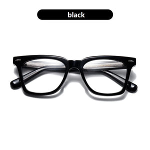 Korea  Square Acetate Glasses Frame Men Women Myopia Prescription Thick Eyeglasses Handmade Read Spectacle
