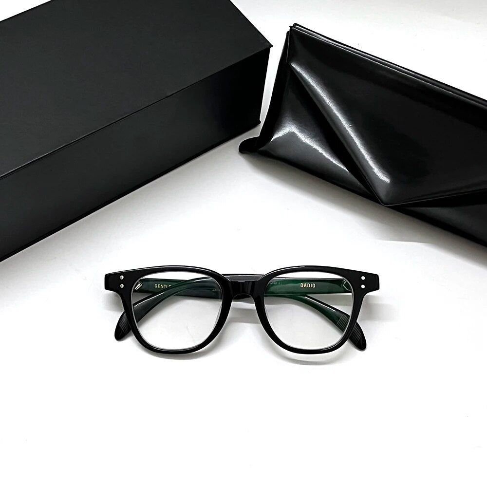 Korea GM Brand GENTLE Dadio Optical Round EyeGlasses Frames For Women Men Monster Reading Myopia Prescription eyeglasses UV400