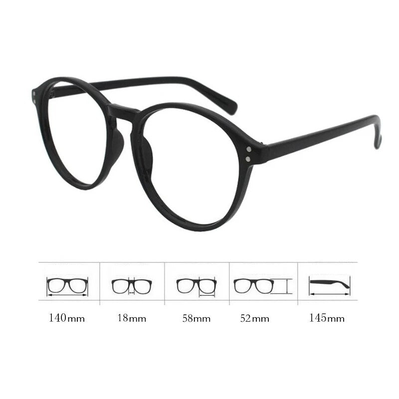 Occhiali anti-blu letterari coreani montatura per donna occhiali moda uomo occhiali decorativi carini a contrasto