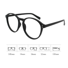 Load image into Gallery viewer, Korean Literary Anti-blue Glasses Frame Women Fashion Glasses Men Contrasting Cute Decorative Glasses