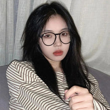 Load image into Gallery viewer, Korean Literary Anti-blue Glasses Frame Women Fashion Glasses Men Contrasting Cute Decorative Glasses