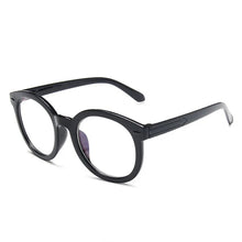 Load image into Gallery viewer, Korean version retro Tiktok net red same flat mirror personality arrow round eyeglass frame