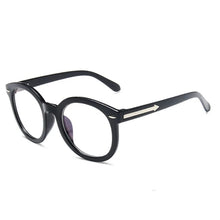 Load image into Gallery viewer, Korean version retro Tiktok net red same flat mirror personality arrow round eyeglass frame