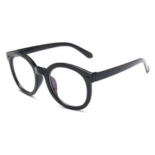 Load image into Gallery viewer, Korean version retro Tiktok net red same flat mirror personality arrow round eyeglass frame