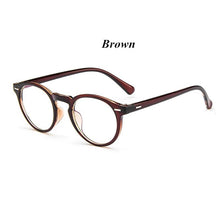 Load image into Gallery viewer, Kottdo Vintage Retro Round Eyeglasses Frame Women Prescription Clear Glasses Men Optical Eye Frame Eyewear Glasses Frame Oculos