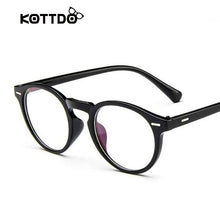 Load image into Gallery viewer, Kottdo Vintage Retro Round Eyeglasses Frame Women Prescription Clear Glasses Men Optical Eye Frame Eyewear Glasses Frame Oculos