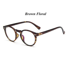 Load image into Gallery viewer, Kottdo Vintage Retro Round Eyeglasses Frame Women Prescription Clear Glasses Men Optical Eye Frame Eyewear Glasses Frame Oculos