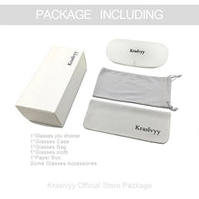 Load image into Gallery viewer, Krasivyy Rimless Titanium Glasses Frames Men Ultralight Screwless Optical Prescription Eyewear Women Oval Korean Eyeglasses