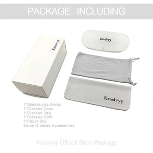 Krasivyy Rimless Titanium Glasses Frames Men Ultralight Screwless Optical Prescription Eyewear Women Oval Korean Eyeglasses