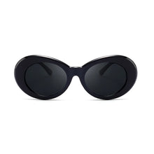 Load image into Gallery viewer, Kurt Cobain Retro Oval Sunglasses Man Vintage  Brand Sun Glasses Classic White Black Lentes De Sol Mujer