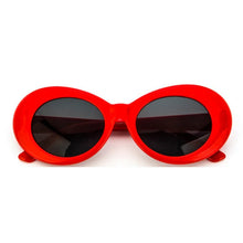 Load image into Gallery viewer, Kurt Cobain Retro Oval Sunglasses Man Vintage  Brand Sun Glasses Classic White Black Lentes De Sol Mujer