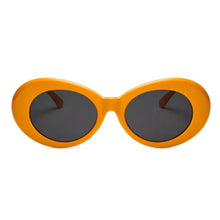 Load image into Gallery viewer, Kurt Cobain Retro Oval Sunglasses Man Vintage  Brand Sun Glasses Classic White Black Lentes De Sol Mujer