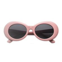 Load image into Gallery viewer, Kurt Cobain Retro Oval Sunglasses Man Vintage  Brand Sun Glasses Classic White Black Lentes De Sol Mujer