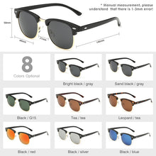 Load image into Gallery viewer, LM Sunglasses Women Men Polarized Classic Eyeglasses  Square Eyewear Trending Accessories Unisex UV400 gafas de sol mujer