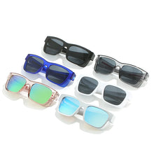 Carica l&#39;immagine nel visualizzatore di Gallery, LNFCXI Sports Sunglasses For Women Square Mirror Goggle Sun Glasses Y2k Steampunk Eyewear Shades For Men Outdoor