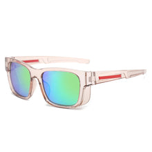 Carica l&#39;immagine nel visualizzatore di Gallery, LNFCXI Sports Sunglasses For Women Square Mirror Goggle Sun Glasses Y2k Steampunk Eyewear Shades For Men Outdoor