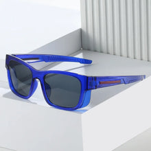 Carica l&#39;immagine nel visualizzatore di Gallery, LNFCXI Sports Sunglasses For Women Square Mirror Goggle Sun Glasses Y2k Steampunk Eyewear Shades For Men Outdoor