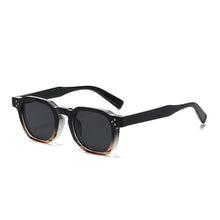 Load image into Gallery viewer, LNFCXI Vintage Rivet Oval Sunglasses Women Men Luxury Brand Designer Sun Glasses Anti Blue Light Eyeglasses Frame