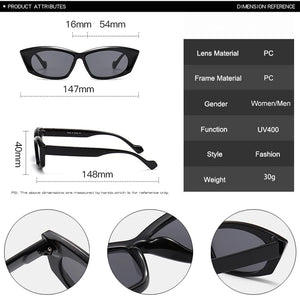LNFCXI New Quality Silver Purple Unique Cat Eye Women Sunglasses Retro Double Color Men Trending Sun Glasses Shades UV400