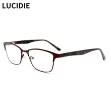 Load image into Gallery viewer, LUCIDIE  Fashion Brand Design Titanium Square Optical Eyeglasses Frame Men Women Glasses Unisex Myopia Prescription Eyewear