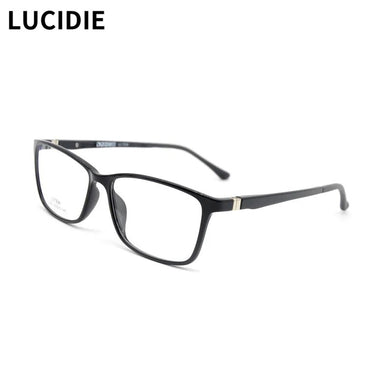 LUCIDIE   Men Ultem Glasses Frame Square Women Frames Eyeglasses Male Business Style Clear Lens Eyewear Unisex Spectacles