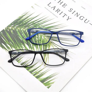 LUCIDIE   Men Ultem Glasses Frame Square Women Frames Eyeglasses Male Business Style Clear Lens Eyewear Unisex Spectacles