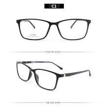 Load image into Gallery viewer, LUCIDIE   Men Ultem Glasses Frame Square Women Frames Eyeglasses Male Business Style Clear Lens Eyewear Unisex Spectacles