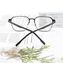 Load image into Gallery viewer, LUCIDIE  Square Ultralight Glasses Man Aluminum Eyeglasses Clear Lens Oversized Frame Female Myopia Prescription Eyewear