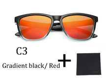 Load image into Gallery viewer, LVVKEE  Hot TOP Men Polarized Sunglasses Men Driving Outdoor Sports Sun Glasses for women UV400 Oculos De Sol red Color Lens